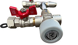 Змішувач термостатичний для бойлерів та водонагрівачів, 1/2" КОМПЛЕКТ "Koer" Чехія, фото 3