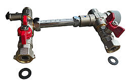 Змішувач термостатичний для бойлерів та водонагрівачів, 1/2" КОМПЛЕКТ "Koer" Чехія, фото 5