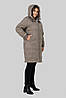Стильне жіноче зимове пальто з капюшоном Юстина, розміри 50-58, фото 10