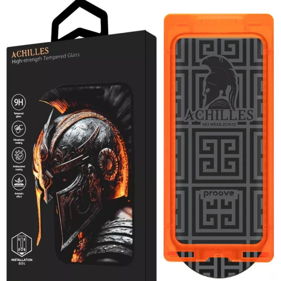 Захисне скло Achilles для iPhone 17 Pro Max (Installation Box)
