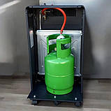 Нагрівач керамічний газовий із балоном 12 л повний комплект зі шлангом і редуктором на склад конвектор, фото 3