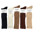 Жіночі гольфи DMDBS до коліна з візерунком м’які теплі еластичні комфортні набір 5 пар, фото 2