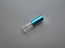 15 мл Круглий скляний прозорий флакон з металевим розпилювачем, спреєм 18/415, пляшка, атомайзер, пляшечка, флакончик, тестер, фото 2