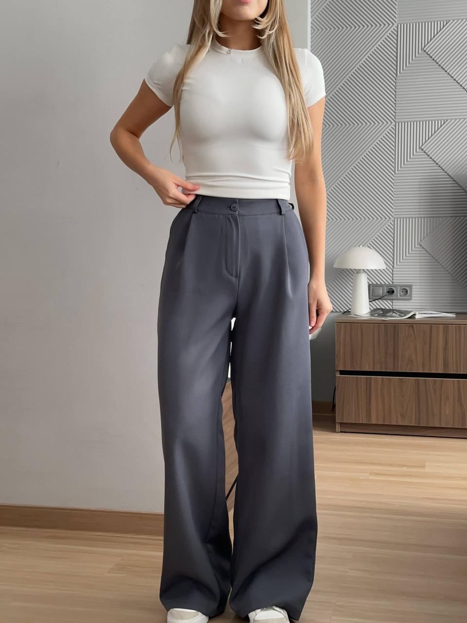 Жіночі базові класичні брюки, фото 1
