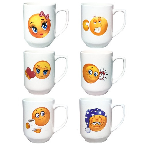 Чашка 300мл Смайл 212-10 (12), фото 1