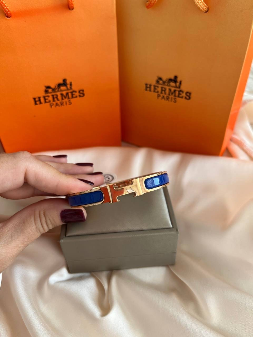 Браслет Hermes Позолота, фото 1