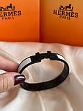 Браслет Hermes чорно-білий, фото 6