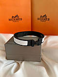 Браслет Hermes чорно-білий, фото 3