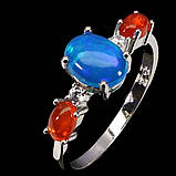 Каблучка. Натуральний опал. Срібло 925., фото 2