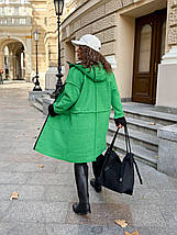 Пальто барашек без підкладу великого розміру Розміри: 50-52, 54-56, 58-60, фото 2