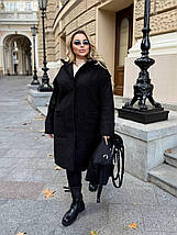 Пальто барашек без підкладу великого розміру Розміри: 50-52, 54-56, 58-60, фото 2