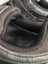 Термо Nike P6000 Black Gore-Tex кросівки чоловічі Найк П-6000 горе тех чорні шкіра осінь єврозима унісекс, фото 3