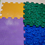 Набір ортопедичний масажний килимок пазли для дітей та дорослих у садок групи раннього розвитку додому Ортек Ortek, фото 7