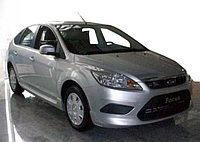 Накладки на пороги під фарбування на Ford Focus hb 2004-2011 Бічні пороги Форд Фокус хетчбек