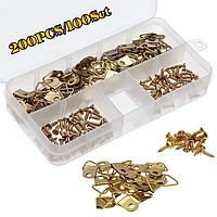 Набір підвісів для рамок з гвинтами, 100 комплектів (D-кільце)