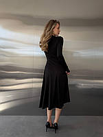 Жіноча базова сукня з довгим рукавом, фото 7