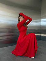 Жіноча базова сукня з довгим рукавом, фото 8