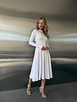 Жіноча базова сукня з довгим рукавом, фото 3