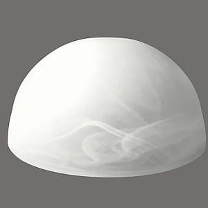 Плафон для підвісу білий скляний абажур для стельових та підвісних світильників Е27