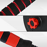 Гантелі KingSport бітумні регульовані для тренувань у домашніх умовах, силові вправи — 2 × 10 кг, фото 5