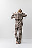 Жіноча фланелева піжама сорочка та штани  Aruelle Elody pajama long, фото 2