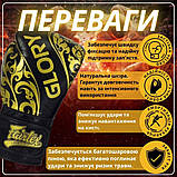 Боксерські рукавиці Fairtex BGVG2 Velcro, Чорні, шкіряні, 16 унцій (454г.) для спортсменів 90-100 кг. + бинти, фото 3