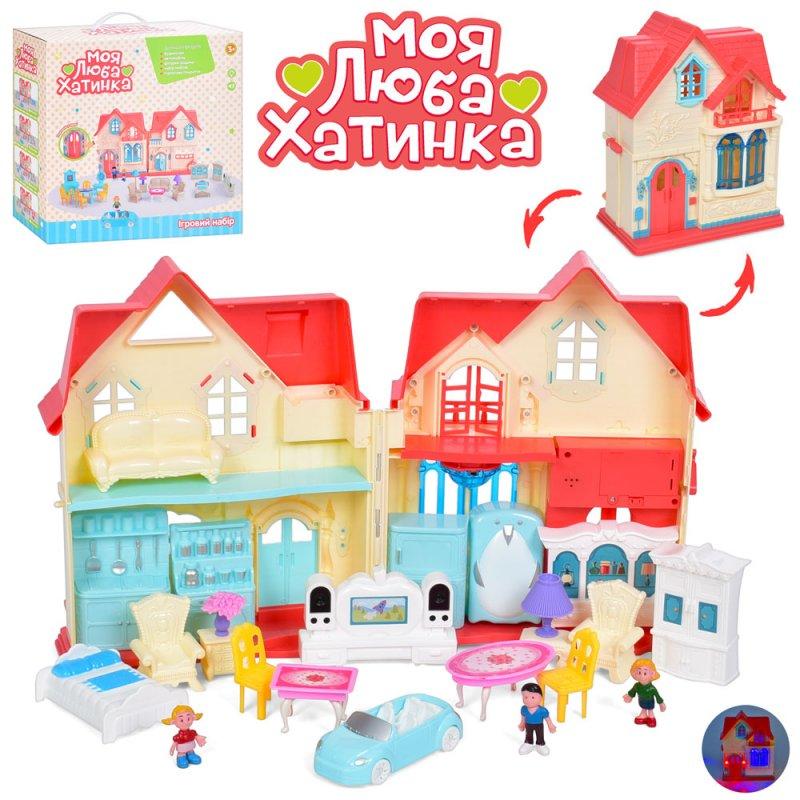 Ігровий набір "Моя люба хатинка" різнокольоровий, фото 1