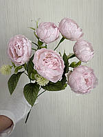 Букет штучних піонів . Піони декоративні ( рожеві, 37 см ), фото 5