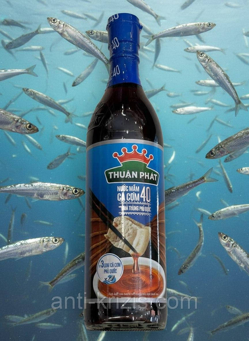Рибний соус Thuan Phat Fish Sauce 40°, скло 610 мл (В'єтнам), фото 1