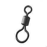 🇺🇦 Вертлюг "Large Eye Swivel" с большим кольцом √4 , чорний матовий 🇺🇦, фото 2