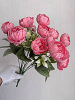 Букет штучних півоній . Піони декоративні ( яскраво - рожеві, 37 см ), фото 3