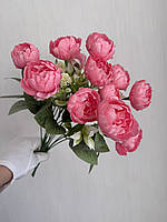Букет штучних півоній . Піони декоративні ( яскраво - рожеві, 37 см ), фото 5