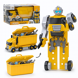 Іграшковий комплект: Робот-трансформер і трейлер