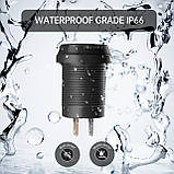 IP66 Автомобільна врізна зарядка 12-24V USB QC 3.0 + PD Type-C з кришкою на пружині, фото 6