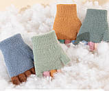 Дитячі рукавички від 5 до 7 років тільки оптом, фото 2