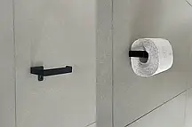 Тонкий сучасний тримач для туалетного паперу