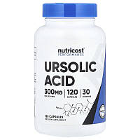 Nutricost Урсолова кислота (Ursolic Acid), 300 мг, 120 капсул