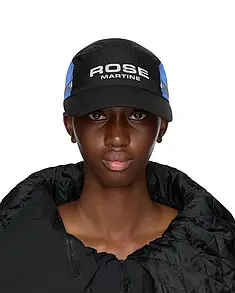 Martine Rose Sports Baseball Cap Black/Blue