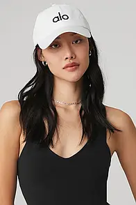 Alo Yoga Off-Duty Cap White