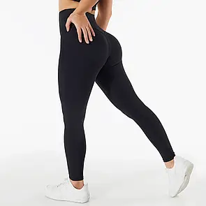 Alo Yoga Ribbed High Waist Leggings Black X8874-BK M