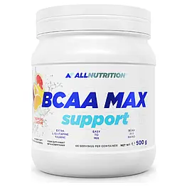 Амінокислоти BCAA, порошок 500 г, смак лимон для відновлення м'язів Allnutrition BCAA Max Support