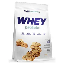 Протеїн купити, концентрат білка 2270 м смак капучино для росту і відновлення м'язів ALLNUTRITION Whey Protein