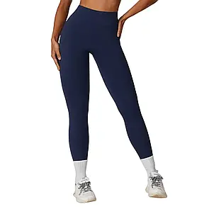 Alo Yoga V-Back Butt Lift Leggings Blue CCK8524-BL M