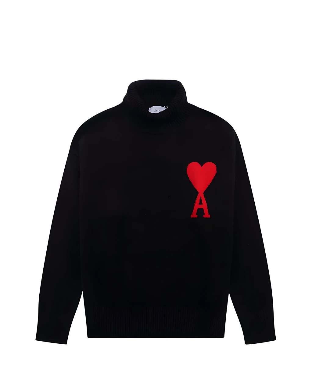 AMI Paris Ami de Coeur Jumper Black XS, фото 1