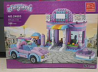 Конструктор AUSINI 24605 Салон красоты, машинка, фигурки, 368 дет, в коробке