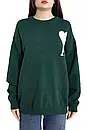 AMI Paris Ami De Coeur Oversize Sweater Green XL, фото 2