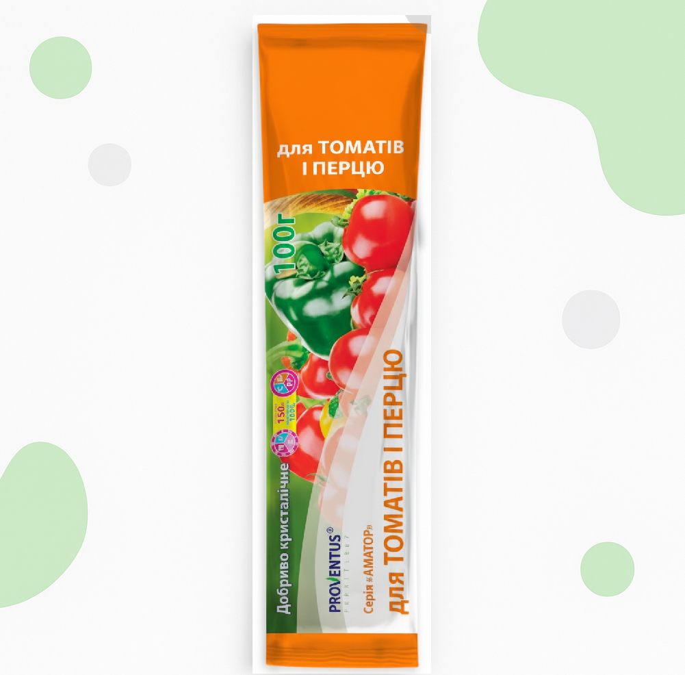 Добриво для томатів та перцю Proventus (Провентус), 100 г, фото 1