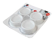 Набір антивібраційних підкладок для пральної машини білий ZP-343 (ZAMBAK plastik)