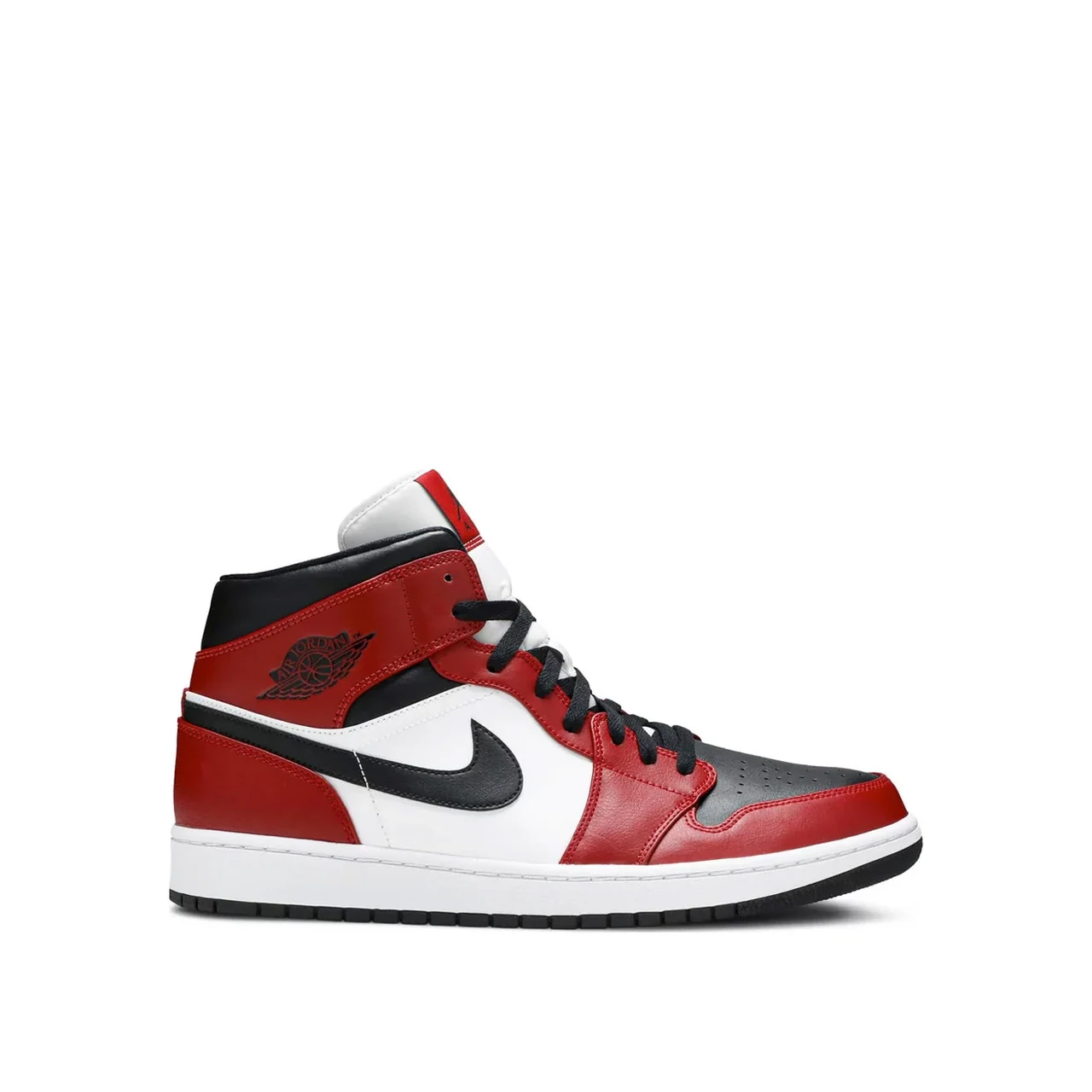 Air Jordan 1 Mid 'Chicago Black Toe', фото 1