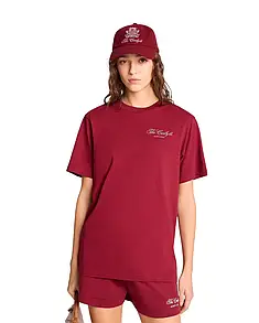Sporty & Rich The Carlyle Souvenir T-Shirt Merlot M